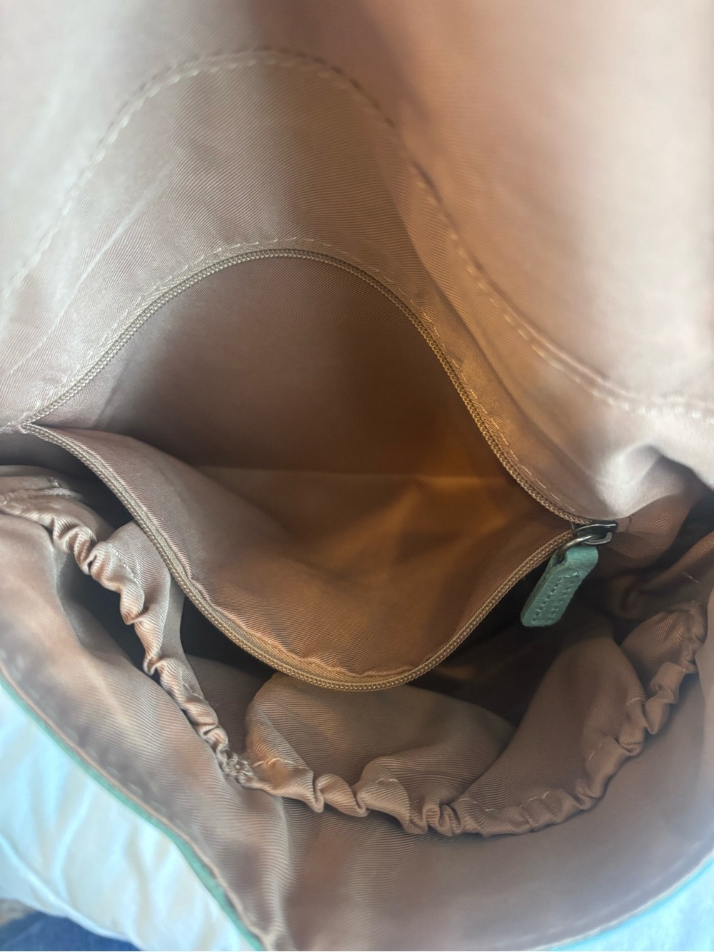 The Sak Mint Green Leather Crossbody with Tassel and Stud Accents - Picture 13 of 16